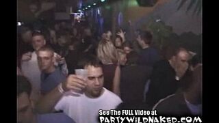 Wild girls at a party