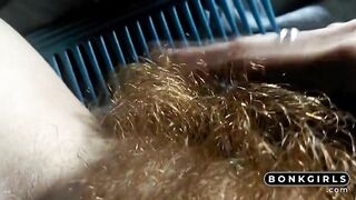 hairy redhead