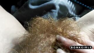 hairy redhead