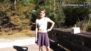 cute 18 years old girl first porno casting