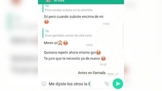 Talking to my girlfriend after fucking part 2