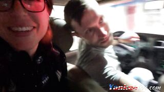 Fucking And 69ing In The Rainbow Foam Carwash