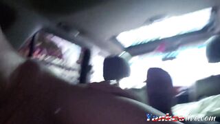 Fucking And 69ing In The Rainbow Foam Carwash