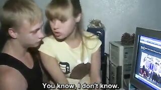 Dude fucks hungry teen