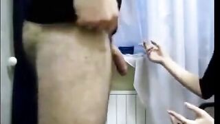 Blowjob in the office