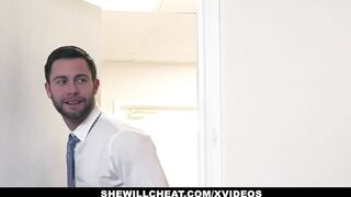 SheWillCheat - Older MILF Nina Hartley Hires Young Stud For Hardcore Sex