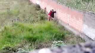 Busty Girl Outdoor Doggy Banged