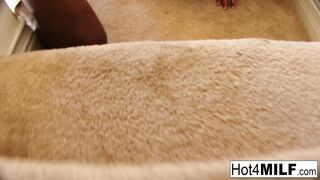 Mellanie receives an interracial fuck
