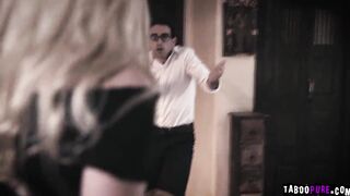 Kenna James stroke and swallow that thick virgin cock