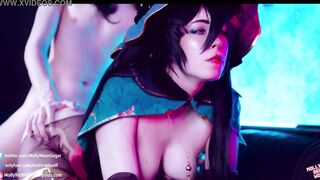 Astrologer Mona Genshin impact sucks for mora! - MollyRedWolf