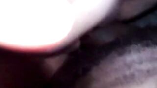 Long black dick in bald white pussy