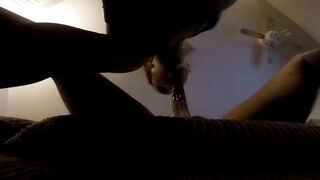 Sucking Big Cock for a Facial