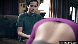 Jealous stepSon Seduces Step-Mom To Spite stepDad