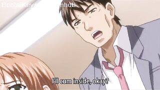Girl gets a horny fuck in the office