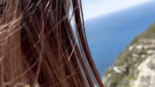 Stranger thanked with sex for the beautiful view- Bella Crystal