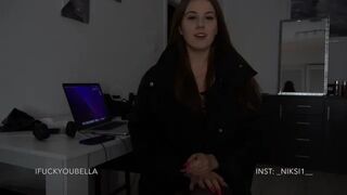 A virgin called and fucked a prostitute for the first time- Bella Crystal