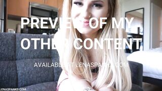 CamGirl babe anal fingering tight wet pussy ass | LenaSpanks