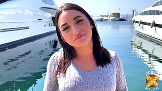Sarah, young and pretty Italian, is very naughty
