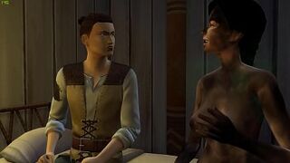 Medieval Step-Mom and Step-Son Fuck After War Retro Old Porn Video - Family Sex