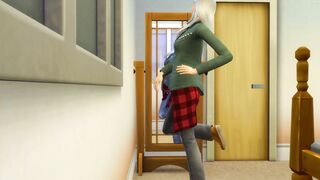 step Son Sneaks Under His step mom Blanket Knowing She Is Naked Under