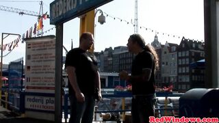 Amsterdam whore cocksucking tourist