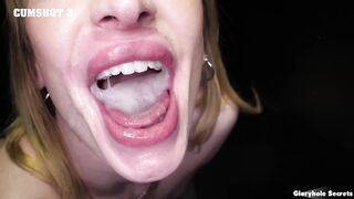 GloryholeSecrets - Cumpilation With Hot Babes Getting HOT JIZ In Their Mouths