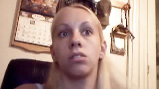 preggo blonde wiht big areols
