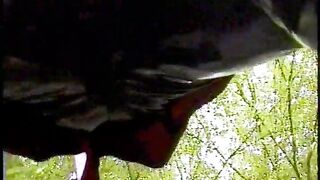 Sperm-Traudl in PVC used as a cum dump