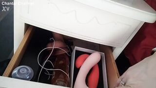 Chantal Channel stepmom squirt with your toys