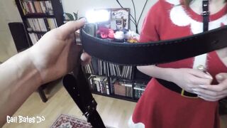 Preview: Christmas Bondage Throat Fucking & Anal Creampie