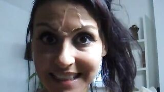 Amateur - Cum on my face
