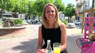 Julie, shy milf, goes wild in front of the camera