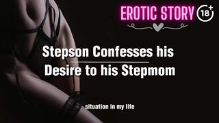 Stepson Confesses his Desire to his Stepmom