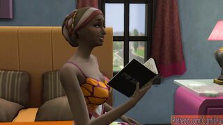 Indian step-Son Fucks Desi step-Mom After Masturbating In front of Computer