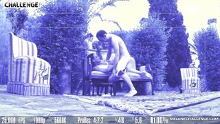 Melonechallenge Mea Melone & Wendy Moon fuck spanish guys in big orgy outdoors