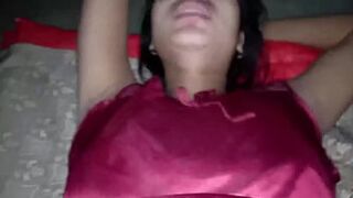 Teen Creampie riding boyfriend coock