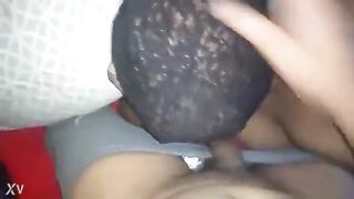 Facefucking sexy chocolate