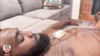 Squirting all over my neighbors bbc!