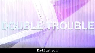 Lucky Step Daddy Fucks His Two Step Daughters
