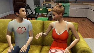 Step-Son Fucking His blonde Stepmom