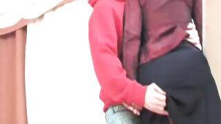 Old mature slut enjoys in young cock