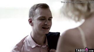 Pushover husband gave MILF wife Kit Mercer his stepson to make her happy
