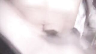 Teen blonde is on her knees deepthroating before fucking