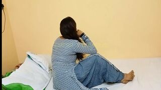 I fuck the new horny neighbor in a hotel room - porn in Bangla -Desi Tumpa