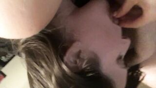 College Slut Dorm Blowjob Cumshot
