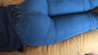 Latina mom shows off in front of stepson for the first time before totally surrendering and getting fucked