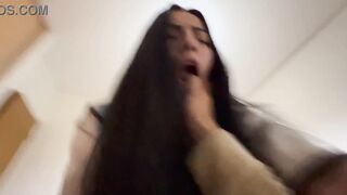 Horny stepsister suffers from insomnia and needs a cock, subtitled