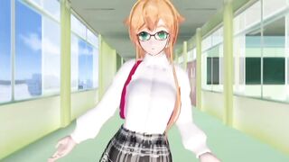 Bimbo Nerdy Bitch to Slut Progression MMD