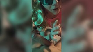 Hot Wife Sucking Cock with Deepthroat