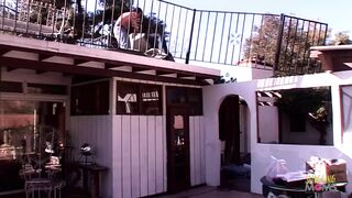 Ass Fucking Two Horny Blond MILFs and Making Them Moan Loudly